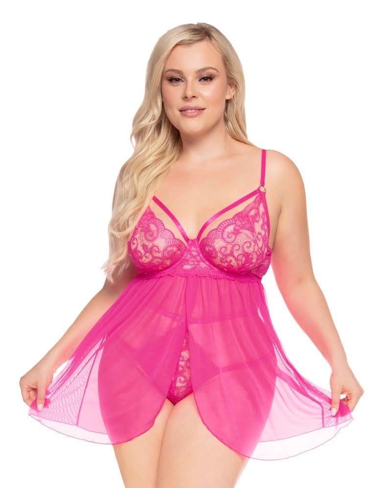 Strappy Babydoll- Size 2X (18-20)